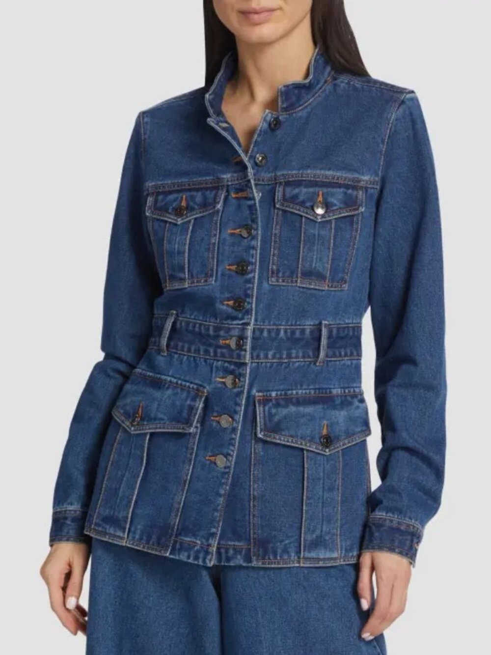 Veronica Beard  Tika Denim Jacket Size XS